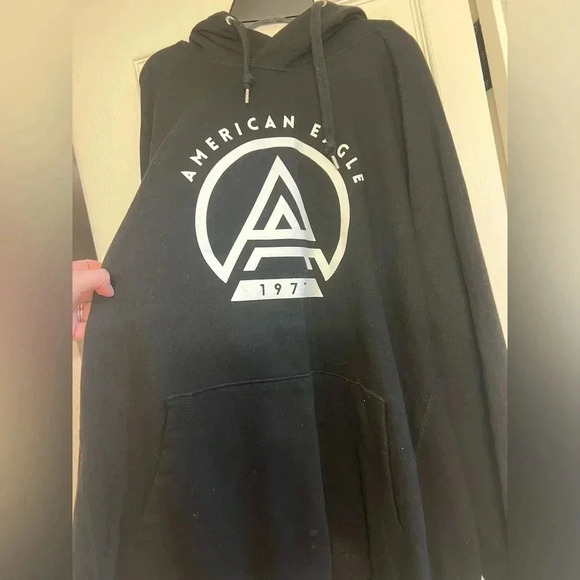 American eagle sweatshirt size xxl white and black - Picture 2 of 3